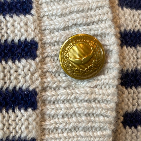 Zadig & Voltaire Tahoe Striped Knit Dress NWT Navy and Cream Striped XS - Picture 6 of 10